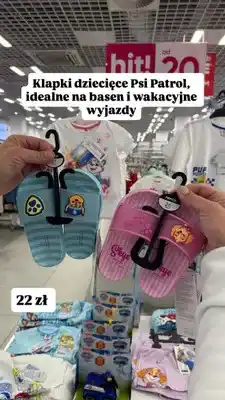 Pepco Klapki dziecięce Psi Patrol oferta
