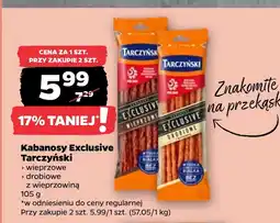 Netto Kabanosy Tarczyński oferta