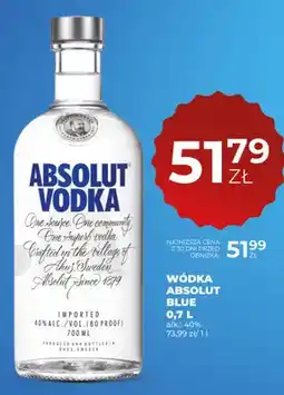 Duży Ben Wódka Absolut Blue oferta
