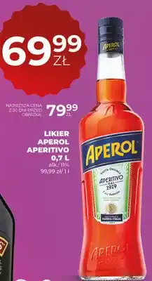 Duży Ben Likier aperol aperitivo oferta