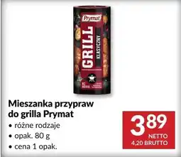 Makro Mieszanka przypraw do grilla Prymat różne rodzaje oferta