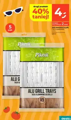 Dealz Tacka aluminiowa na grilla oferta