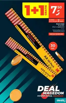 Dealz Baterie AA lub AAA, 30 szt. w opakowaniu oferta