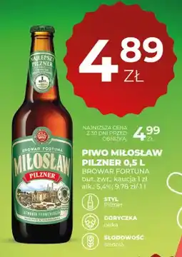 Duży Ben Piwo Miłosław Pilzner oferta
