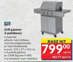 Makro Grill gazowy 3-palnikowy aro oferta