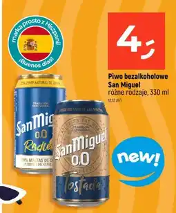 Dealz Piwo bezalkoholowe San Miguel różne rodzaje oferta