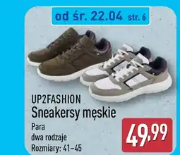 ALDI Sneakersy męskie Up2Fashion oferta