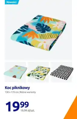 Action Koc piknikowy 130x170 cm, różne warianty oferta