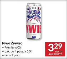 Makro Piwo Żywiec Premium/0% oferta