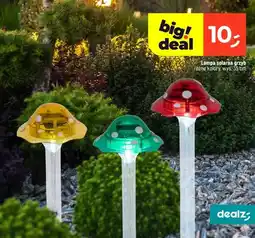 Dealz Lampa solarna grzyb różne kolory oferta
