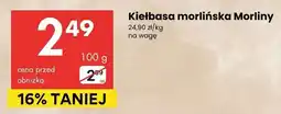 Delikatesy Centrum Kiełbasa morlińska na wagę oferta