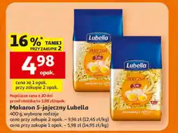 Auchan Makaron Lubella oferta