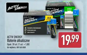 ALDI Baterie Activ Energy oferta