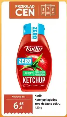 Dino Ketchup łagodny zero dodatku cukru oferta