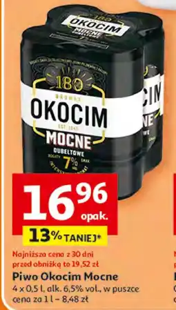 Auchan Piwo Okocim oferta