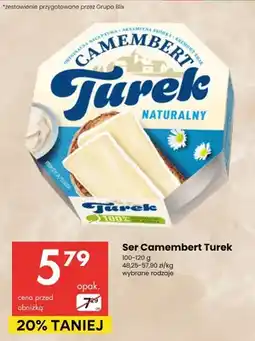 Delikatesy Centrum Ser camembert naturalny wybrane rodzaje oferta