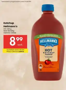 Delikatesy Centrum Ketchup wybrane rodzaje oferta