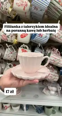 Pepco Filiżanka z talerzykiem oferta