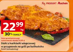 Auchan Stek z karkówki oferta