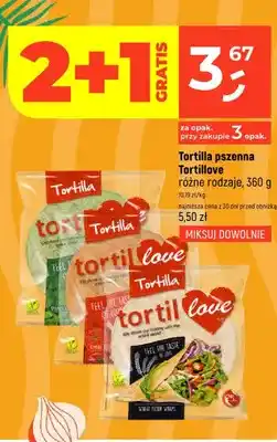 Dealz Tortilla pszenna różne rodzaje oferta