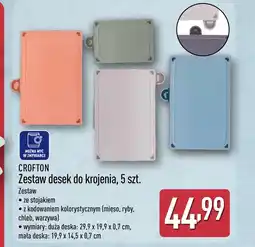 ALDI Zestaw desek do krojenia Crofton oferta