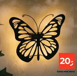 Dealz Ścienny motyl solarny oferta