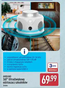 ALDI Czujnik ruchu Ambiano oferta