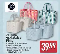 ALDI Koszyk Live in style oferta