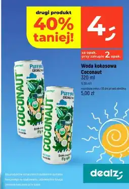Dealz Woda kokosowa oferta