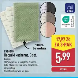 ALDI Ręcznik kuchenny Crofton oferta