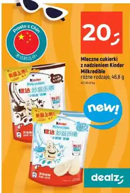 Dealz Mleczne cukierki z nadzieniem różne rodzaje oferta