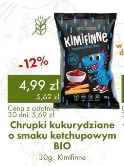 Organic Farma Zdrowia Chrupki kukurydziane o smaku ketchupowym BIO , Kimifinne oferta