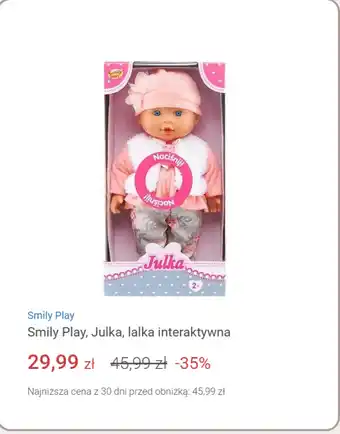 Smily Play, Julka, lalka interaktywna