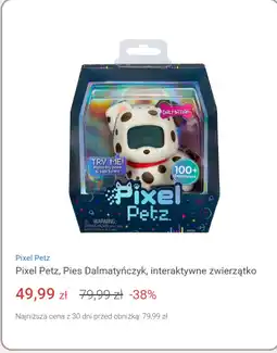 Smyk Pixel Petz, Pies Dalmatyńczyk, interaktywne zwierzątko oferta