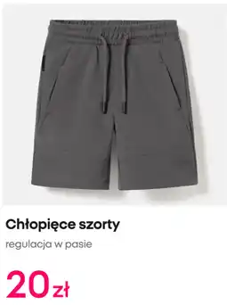 Pepco Chłopięce szorty regulacja w pasie oferta