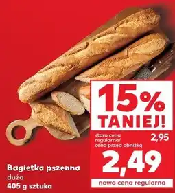 Kaufland Bagietka pszenna duża oferta