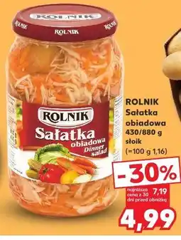 Kaufland Sałatka obiadowa oferta