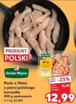 Kaufland Paski z fileta z piersi polskiego kurczaka oferta