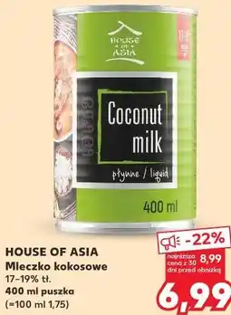 Kaufland Mleczko kokosowe 17-19% tł oferta