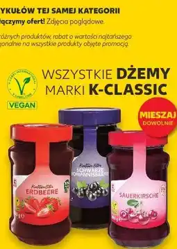 Kaufland WSZYSTKIE DŻEMY MARKI K-CLASSIC oferta