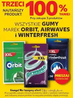 Kaufland Gumy Marek Orbit, Airwaves i Winterfresh oferta