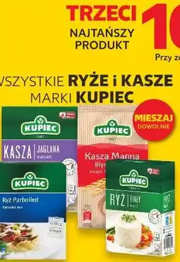 Kaufland WSZYSTKIE RYŻE I KASZE MARKI KUPIEC oferta
