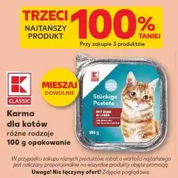 Kaufland Karma dla kotów różne rodzaje oferta