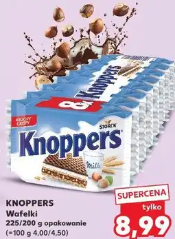 Kaufland Wafelki KNOPPERS oferta