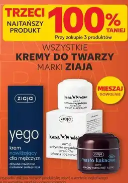 Kaufland Kremy do twarzy Marki Ziaja oferta