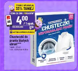 Polomarket Chusteczki do prania białych ubrań oferta