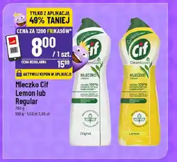 Polomarket Mleczko Cif Lemon lub oferta