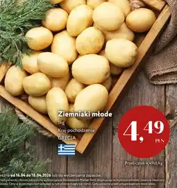 Market Point Ziemniaki młode, kraj pochodzenia Grecja oferta