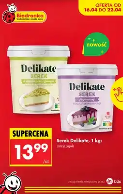 Biedronka Serek jagodowy oferta