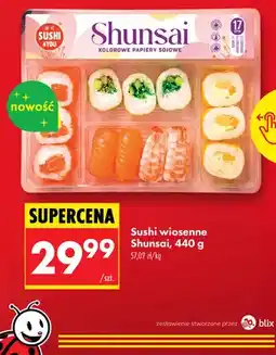 Biedronka Sushi wiosenne oferta